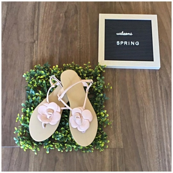 Forever 21 Mauve Flower Strappy Sandal - Picture 4 of 7